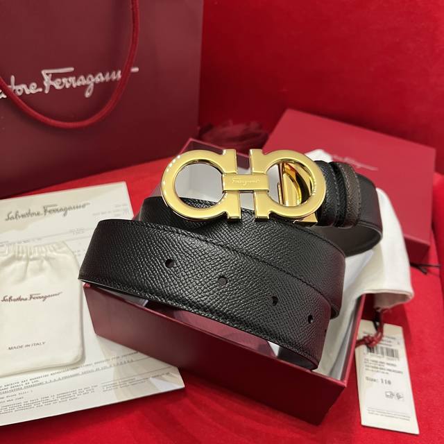 Ferragamo Double-Sided Italian Imported Top-Grain Palm-Textured Cowhide Leather, Ferragamo Double-Sided Italian Imported Top-Grain Palm-Textured Cowhide Leather,