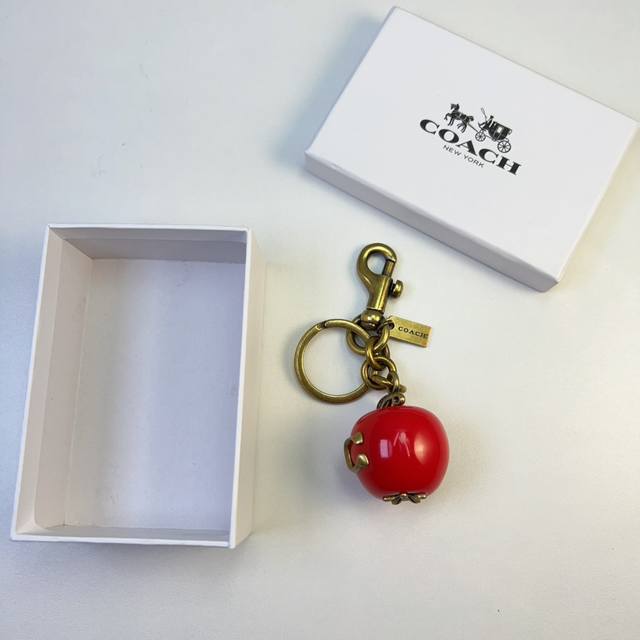 Coach Apple Pendant