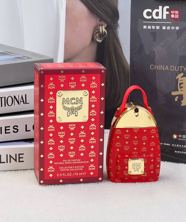 Department Store Quality Mcm Red Double-Shoulder Bag Perfume 75Ml Mcm Double-Sho Department Store Quality Mcm Red Double-Shoulder Bag Perfume 75Ml Mcm Double-Sho