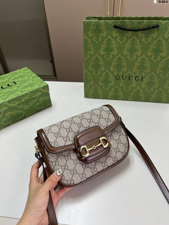 Beautiful 1955 Cool Gucci Retro Saddle Bag Classic Horsebit + Monogram + Hook Ed Beautiful 1955 Cool Gucci Retro Saddle Bag Classic Horsebit + Monogram + Hook Ed