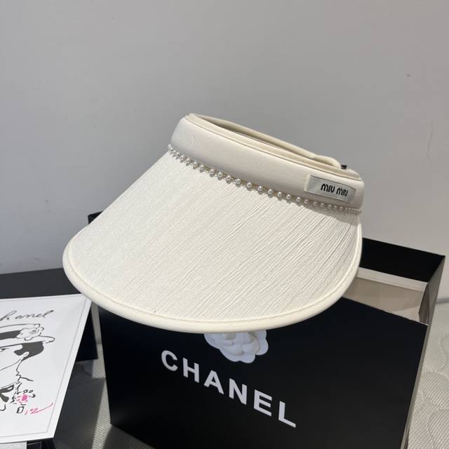 Miu Miu Open-Top Hairband Sun Hat