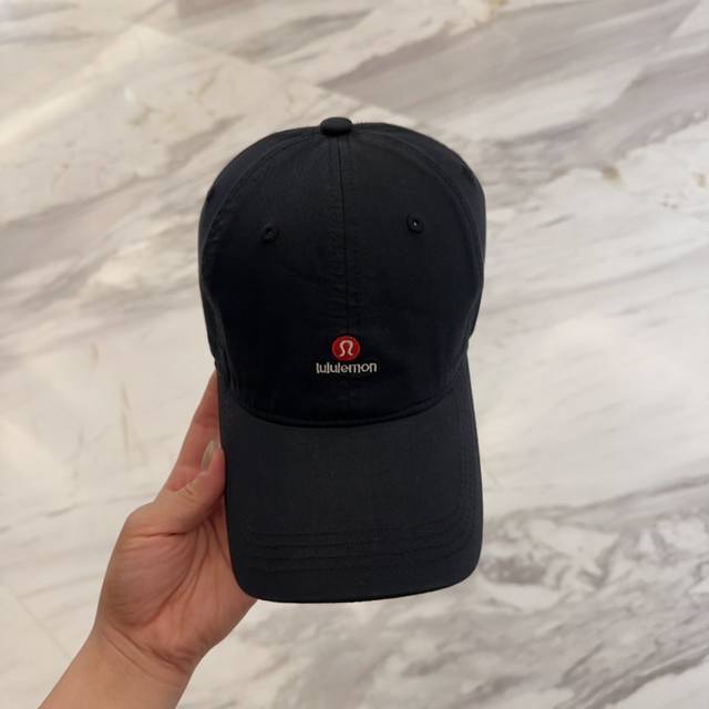 Lulu Melon Letter Cotton Baseball Cap, Delicate Heart-Shaped Embroidery, Cute An