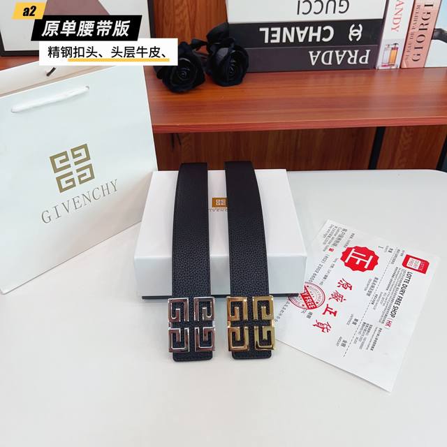 Givenchy Original New Product. The Belt Body Is Made Of Double-Sided Italian Imp Givenchy Original New Product. The Belt Body Is Made Of Double-Sided Italian Imp
