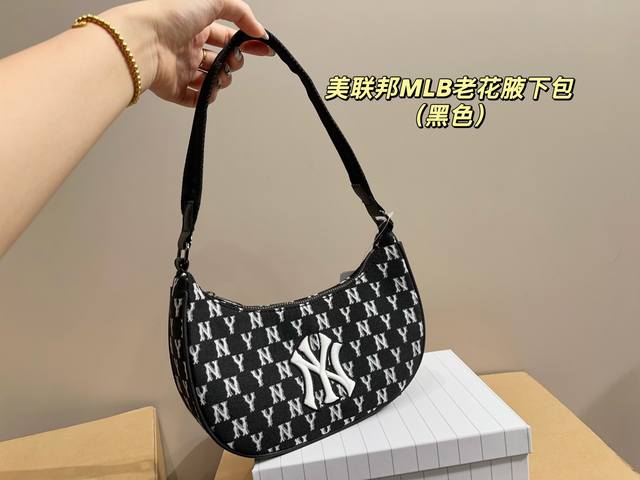 With Folding Box Size 24.12 Federal Mlb Old Flower Underarm Bag Visual Three-Dim