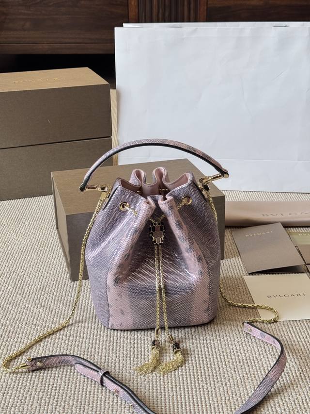 Top Grade Original Pure Cowhide Bvlgari Serpenti Forever Snakehead Bag Serpentif