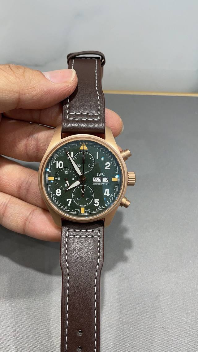 Iwc Bronze Case And Buckle Spitfire Iwc Bronze Case And Buckle Spitfire
