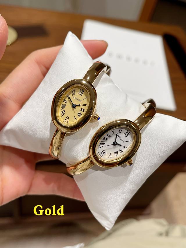 cartier Bracelet Baignoire Bathtub Series Watch The Elegant European Style Ba