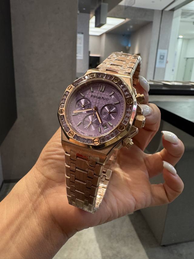 Rose Gold 600 Audemars Piguet 26319Or Amethyst Global Limited Edition Very High- Rose Gold 600 Audemars Piguet 26319Or Amethyst Global Limited Edition Very High-