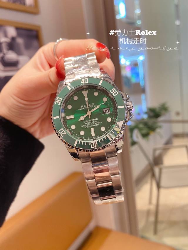 品牌 劳力士 荧光: 官方荧光效果 类型 3针水鬼潜水系列陶瓷圈男表 表带 顶级316精钢保险扣表带 机芯 石英机械走时机芯 镜面 顶级防伪标水晶镜面 尺寸 直 品牌 劳力士 荧光: 官方荧光效果 类型 3针水鬼潜水系列陶瓷圈男表 表带 顶级316精钢保险扣表带 机芯 石英机械走时机芯 镜面 顶级防伪标水晶镜面 尺寸 直