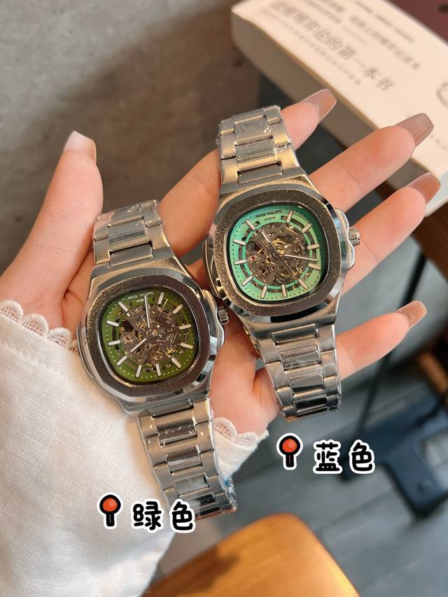钢带 百达翡丽镂空机械机芯 蕴含最优质的材料与一丝不苟的工艺 超强矿物质幻彩玻璃 真空电镀 蝴蝶结表扣 钢带 百达翡丽镂空机械机芯 蕴含最优质的材料与一丝不苟的工艺 超强矿物质幻彩玻璃 真空电镀 蝴蝶结表扣