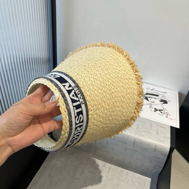 dior Dior And Straw Headband Sun Hat