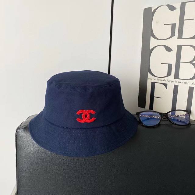 Beaded Logo Cap One bucket hat and one baseball cap can be matched with differen