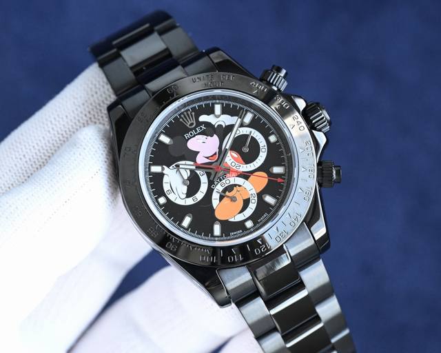 I strongly recommend the latest modified Rolex Daytona version, black titanium a