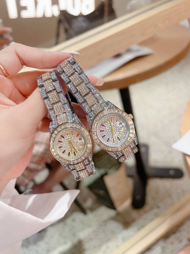 New model recommended full diamond Rolex 28mm exquisite small watch for women, h New model recommended full diamond Rolex 28mm exquisite small watch for women, h