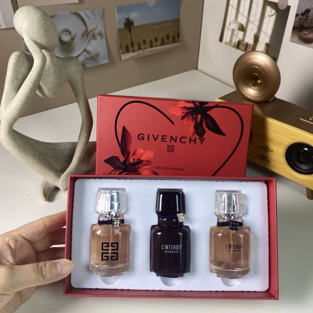 original quality Givenchy Taboo medium sample three-piece set 30Ml