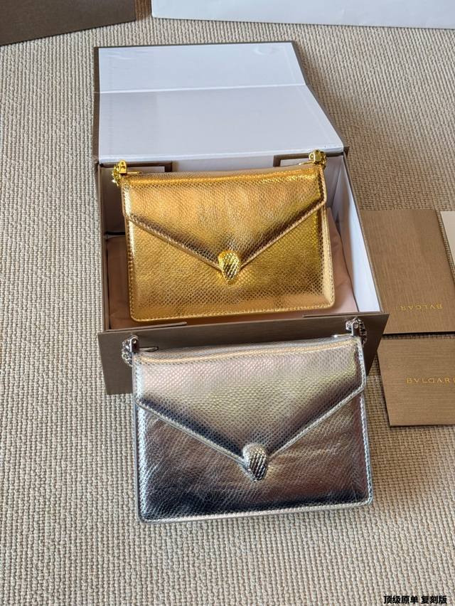 top quality original pure cowhide Bulgari Bulgari Serpenti Multichain series ba