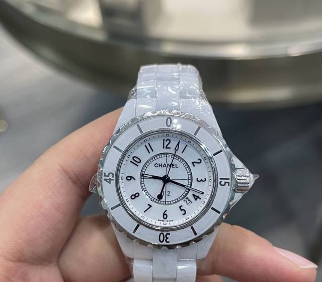 出货实拍所见即所得～ Chanel J12 33Mm38Mm银数字银针石英款