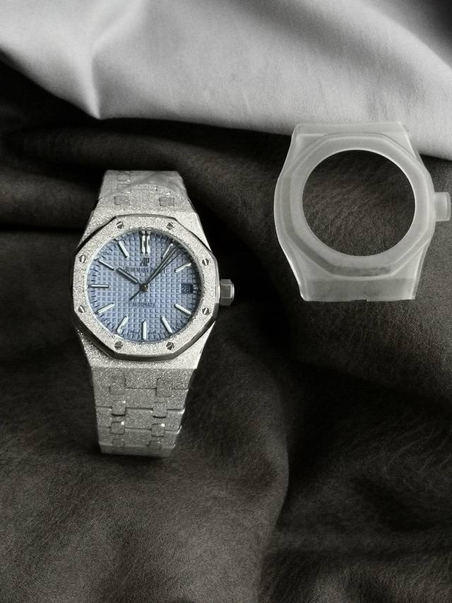 Audemars Piguet Royal Oak Frosted Gold Version Women's 37 Size 15454 Series 3120
