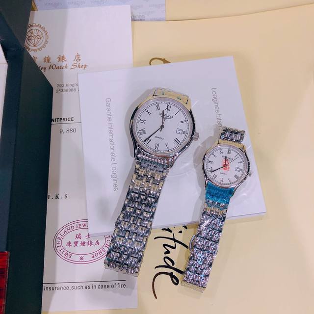 浪琴 律雅系列、情侣款....精钢表带 不掉色蓝宝石镜面石英机芯 浪琴 律雅系列、情侣款....精钢表带 不掉色蓝宝石镜面石英机芯