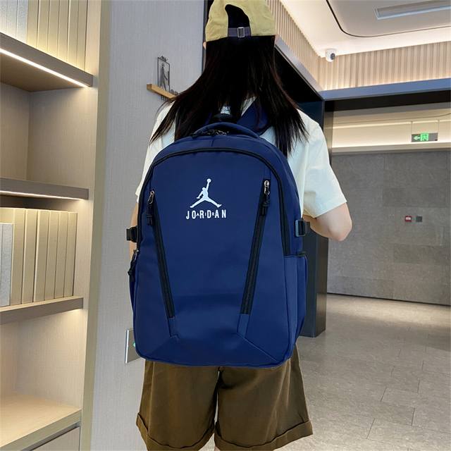 Air Jordan Air Jordan Jumpman unisex simple versatile casual backpack fashion sp