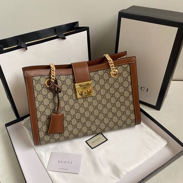 Upgraded Edition Photos Style No.: 479197 Large Size: 35x23x14cm Gucci Padlock S