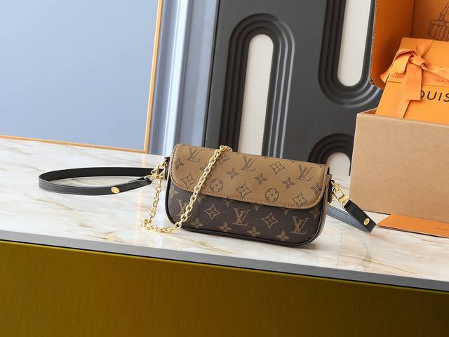升级原版 M26587 M82211 M82210 M14225 M81911 本款Wallet On Chain Ivy 手袋于 Monogram Empre