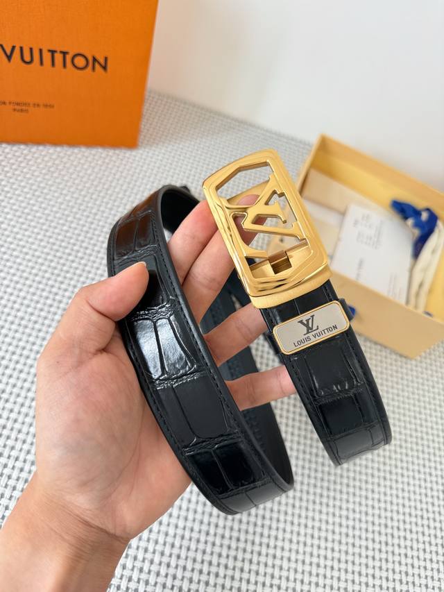 Product Name: Lv..Louis..Vuitton Belt, Original Automatic Belt, Model: Automatic