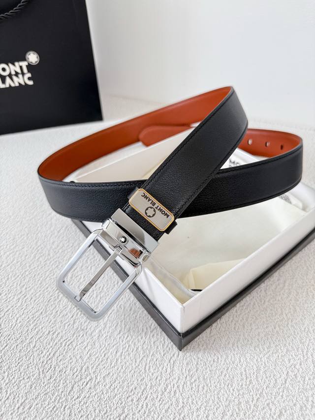 Product Name: Montblanc Original Belt Belt Model: Pin Buckle, New Original Class Product Name: Montblanc Original Belt Belt Model: Pin Buckle, New Original Class