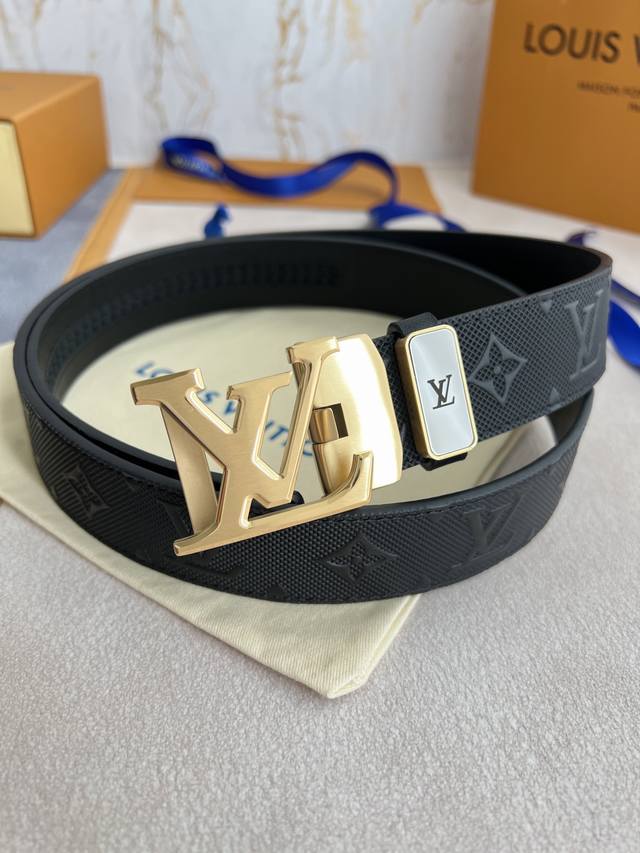 Product Name: Lv..Louis..Vuitton Automatic Belt Model: Automatic buckle, pure st
