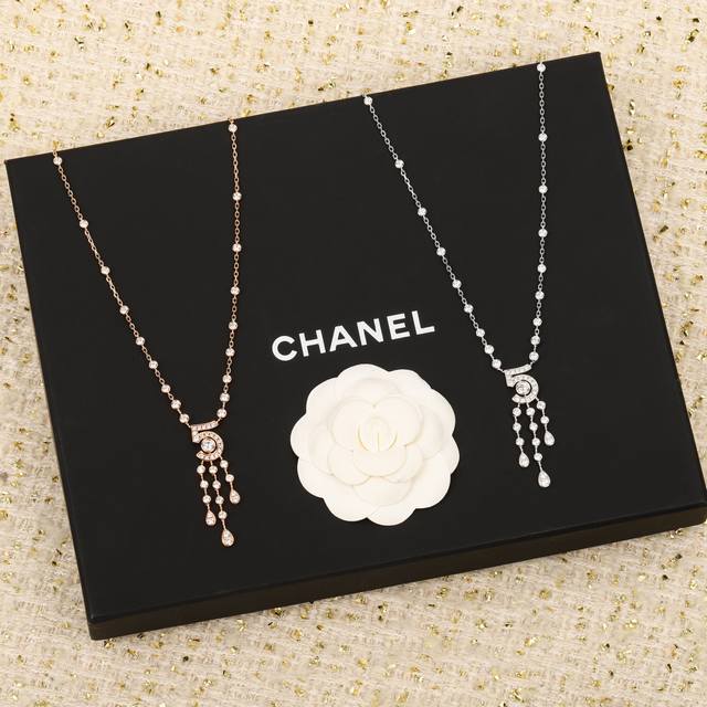 205003 我们出品 Zp306800+ 可订做真金真钻，只做对版Zp真金货，Pk市面各种金货 Chanel新款N°5项链 Eternal N°5系列为了向5