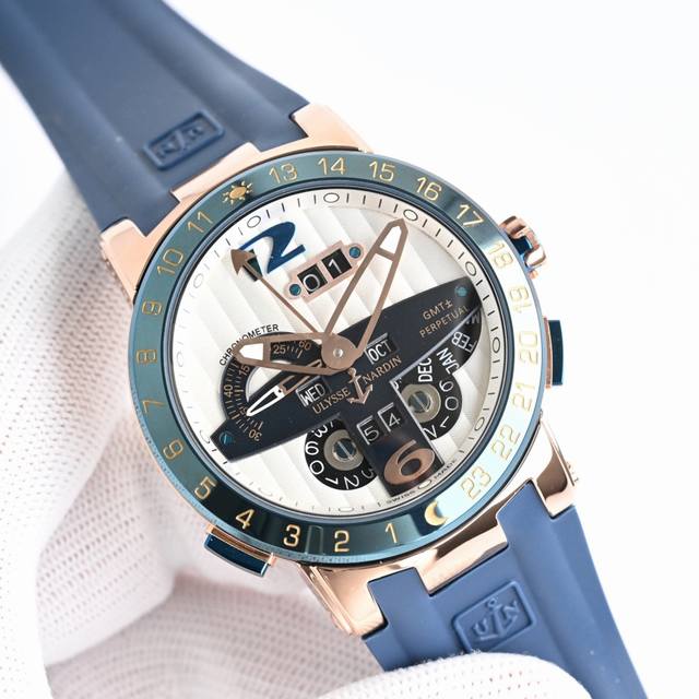 Ulysse Nardin X43 Top-Selling Men's Watch. 44mm diameter, 15mm thick. Imported T Ulysse Nardin X43 Top-Selling Men's Watch. 44mm diameter, 15mm thick. Imported T