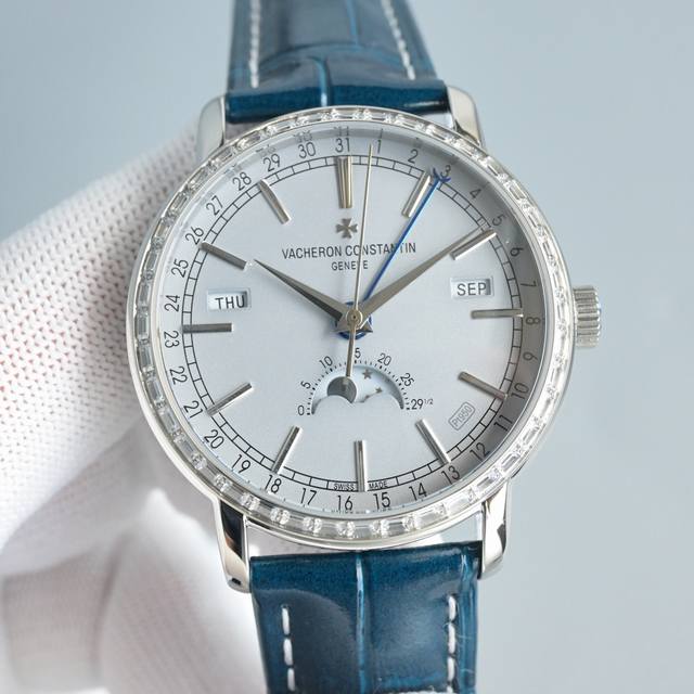 Weeks and months cycle by, minutes and seconds tick by. Vacheron Constantin Trad Weeks and months cycle by, minutes and seconds tick by. Vacheron Constantin Trad