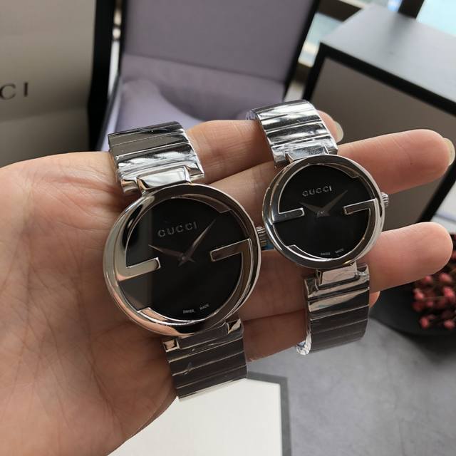 Platinum + 20 popular Jun Ji-hyun style! Gucci 316 stainless steel Double G watc Platinum + 20 popular Jun Ji-hyun style! Gucci 316 stainless steel Double G watc