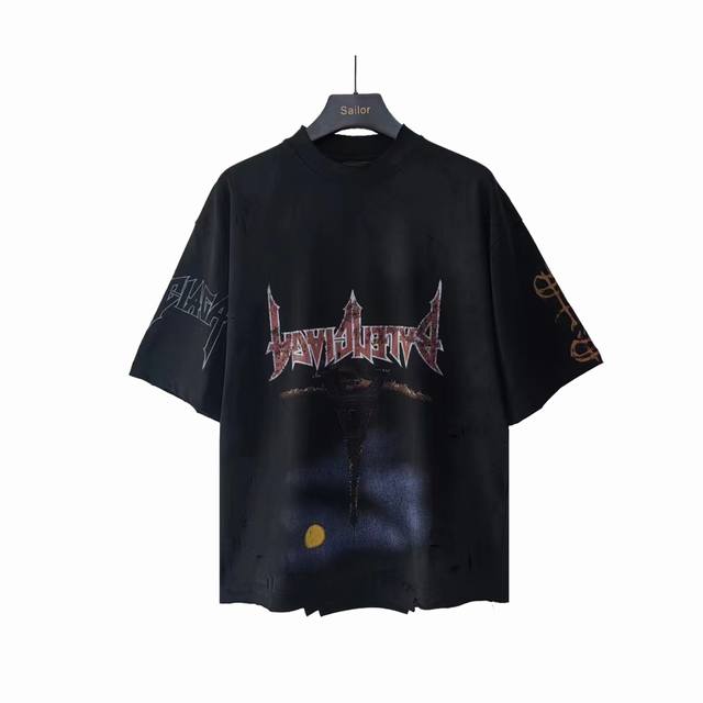 实拍细节图+尺码表 巴黎世家Balenciaga 倒立铁塔数码直喷短袖 23年新主麦上身 印花采用康丽直喷前后双袖直喷搭配新丝网印花彩拔 菲林晒网就做了半个月 实拍细节图+尺码表 巴黎世家Balenciaga 倒立铁塔数码直喷短袖 23年新主麦上身 印花采用康丽直喷前后双袖直喷搭配新丝网印花彩拔 菲林晒网就做了半个月