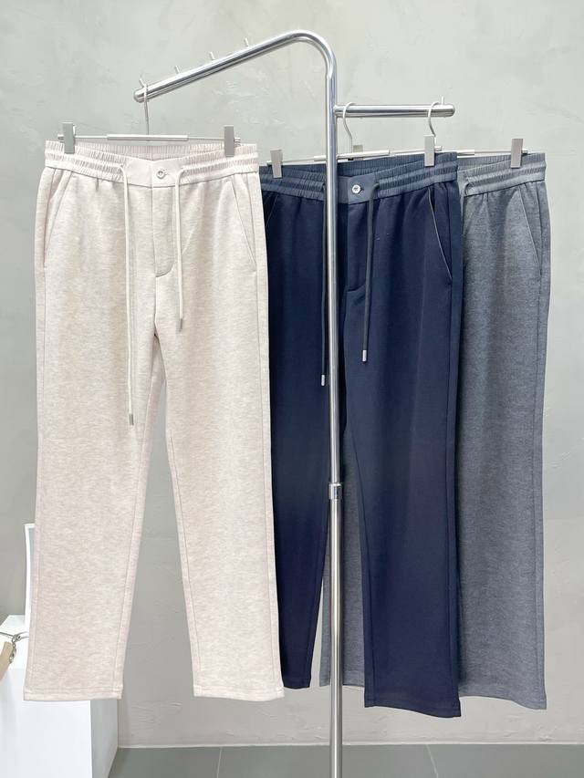 Lp-Loro Piana Exclusive New High-End Casual Pants! Custom-made fabrics are breat Lp-Loro Piana Exclusive New High-End Casual Pants! Custom-made fabrics are breat