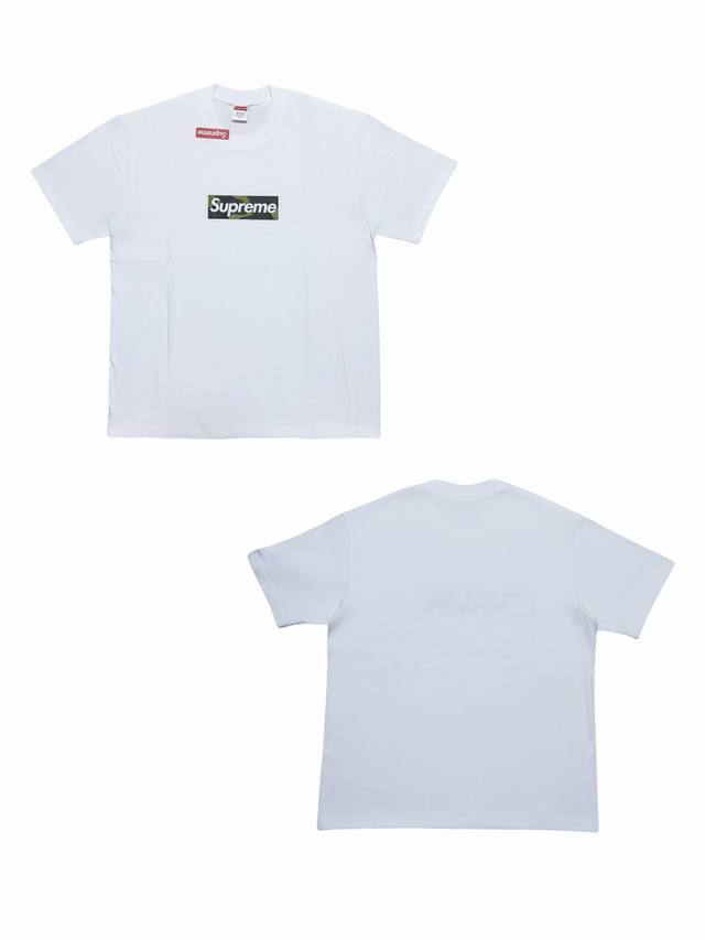 Su128# Supreme Fw23 Autumn and Winter Series Solid Color Short-sleeved Clothes w Su128# Supreme Fw23 Autumn and Winter Series Solid Color Short-sleeved Clothes w