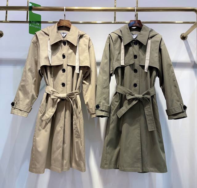 New Exclusive Haute Couture Two-Piece Trench Coat First Release 25Aw Bottega Ve