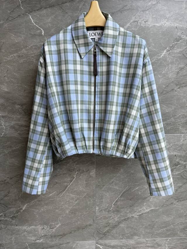 Early Fall new styles are out! Loewe Plaid Jacket 2025 Fall/Winter Collection. Early Fall new styles are out! Loewe Plaid Jacket 2025 Fall/Winter Collection.