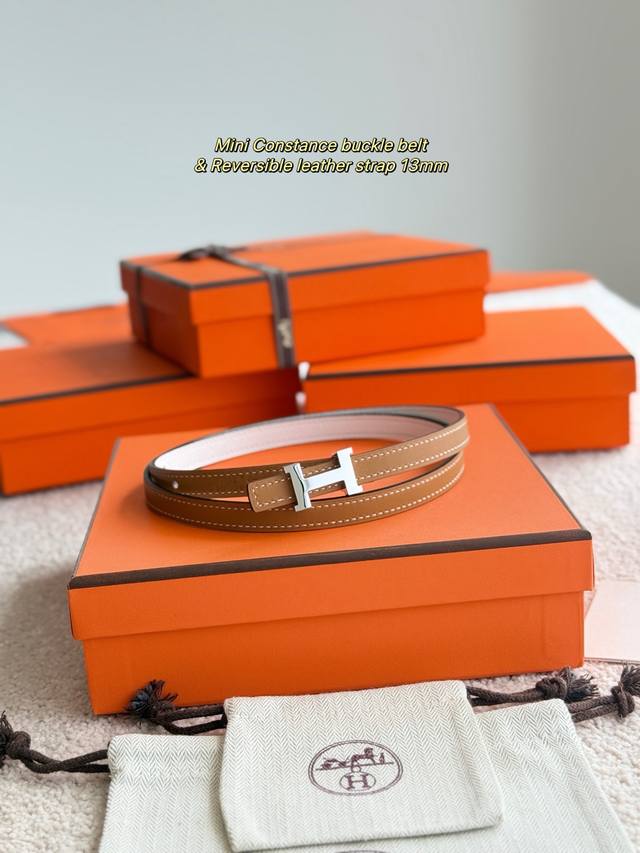 -精品 Mini Constance 精品精钢五金带钢印搭配进口Epsom皮 宽度13Mm Hermes女款腰带以其精湛工艺高品质材料和经典设计备受推崇 是女士 -精品 Mini Constance 精品精钢五金带钢印搭配进口Epsom皮 宽度13Mm Hermes女款腰带以其精湛工艺高品质材料和经典设计备受推崇 是女士