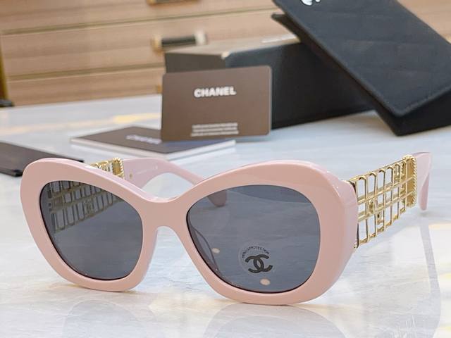 Chane* Chanel new sunglasses, Model: Ch17927, Size: 54 19-147 DDD