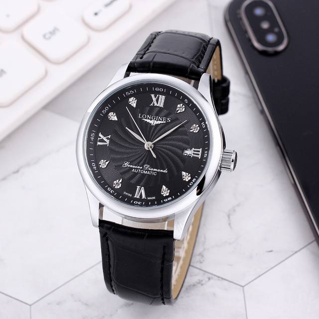 White: , Gold: , All Black: , Longines - Longines Master Series, classic work q