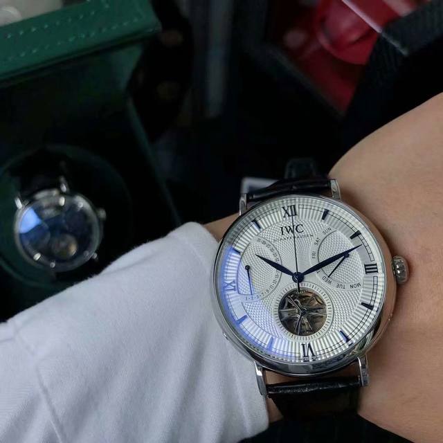 Platinum Brand: IWC Multi-Function Flywheel New Product, Business and Leisure Lu