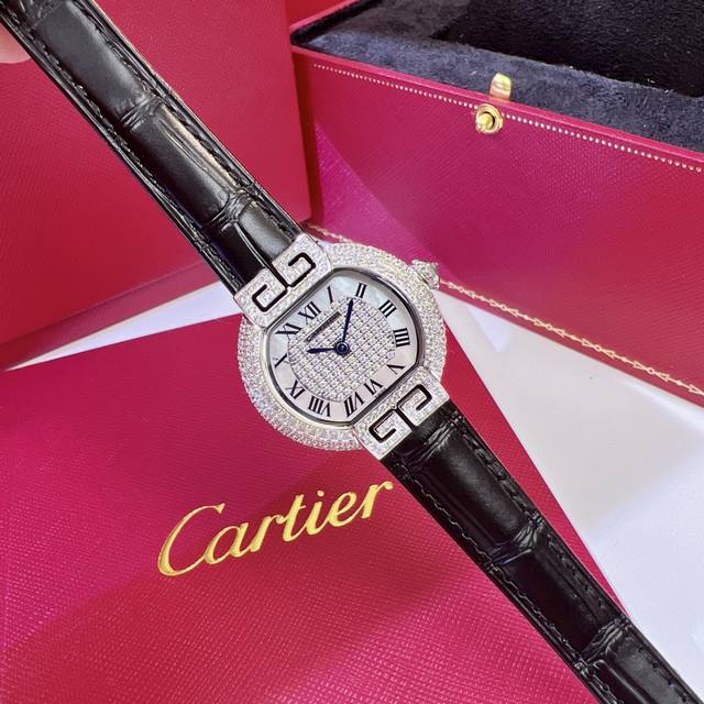 Same price, diamond face +100]. The fully upgraded Cartier Tortue 1480 series ha