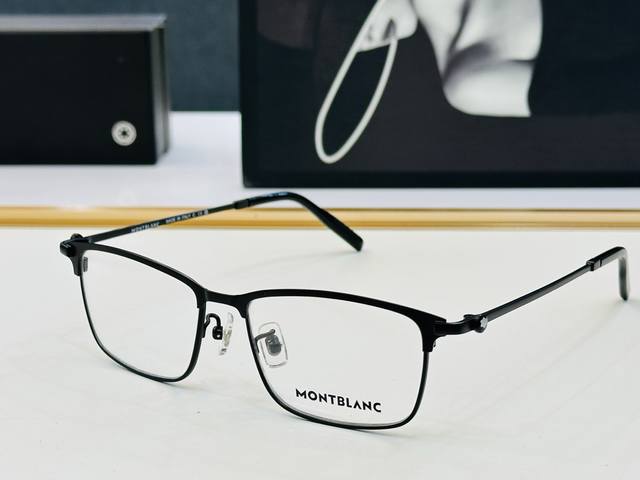 Official website new product Montblanc Mb0374Oa Size: 54 mouth 16-150 Excellent