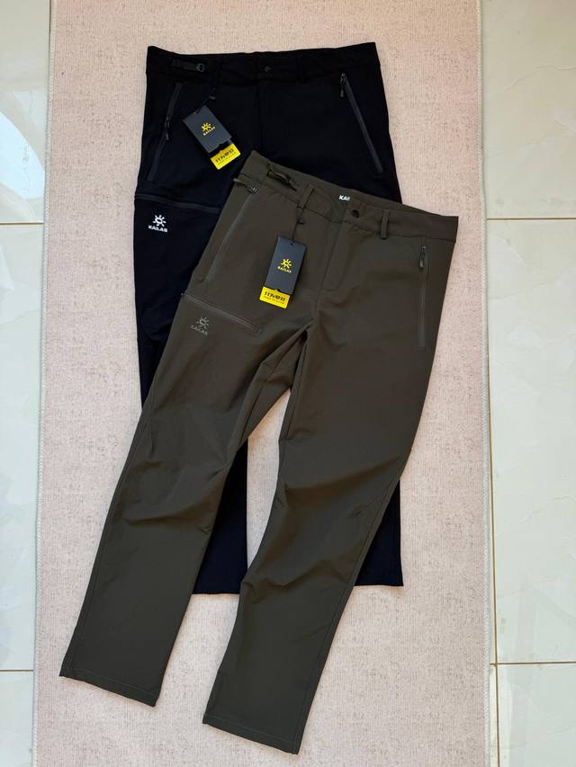 凯乐石Kailas T10-X系列运动户外Cordura耐磨防风专业登山徒步软壳休闲裤面料 : 采用Cordura尼龙66材料，易磨损的膝盖和臀部等部位使用高密