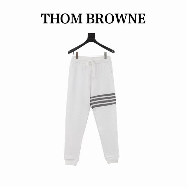 Thom Browne classic waffle sweatpants are made from 420g custom-woven and dyed r Thom Browne classic waffle sweatpants are made from 420g custom-woven and dyed r