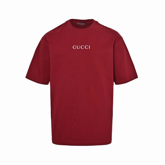 Gucci 25Ss letter print short sleeve #Gucci #2025 early spring series, simple pr Gucci 25Ss letter print short sleeve #Gucci #2025 early spring series, simple pr