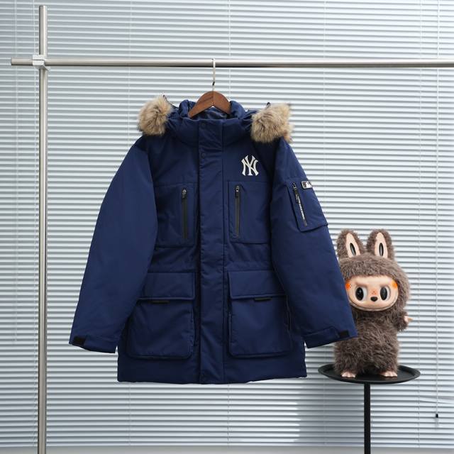 Mlb 工装大毛领二代羽绒服 尺码：Xs-2Xl