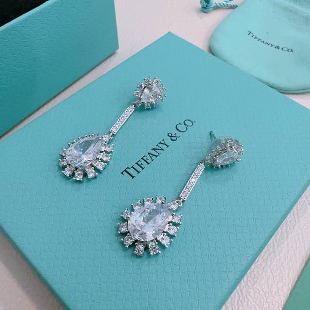 Exclusively customized Tiffany earrings commemorative edition. Highlights: Hors