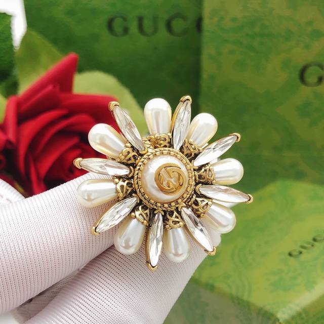 No. Gjz0009 3-in-1 Gucci new set ring